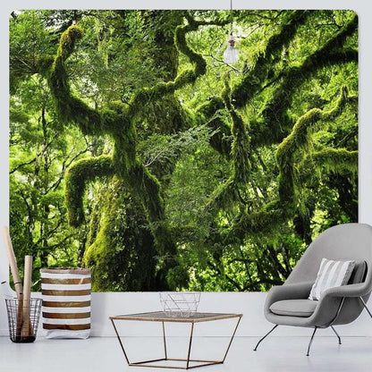 Natural Forest Landscape Decorative Tapestry (A21-766) - Mystic Oasis Gifts