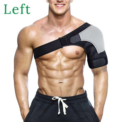 Tcare Adjustable Left/Right Shoulder Support Bandage Protector Brace Joint Pain Injury Shoulder Strap Guard Strap Wrap Belt New - Mystic Oasis Gifts