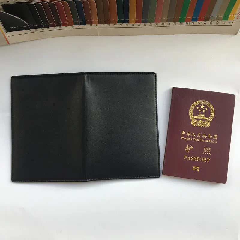 RFID Antimagnetic Passport Holder Leather ID Case Mystic Oasis Gifts Wallet