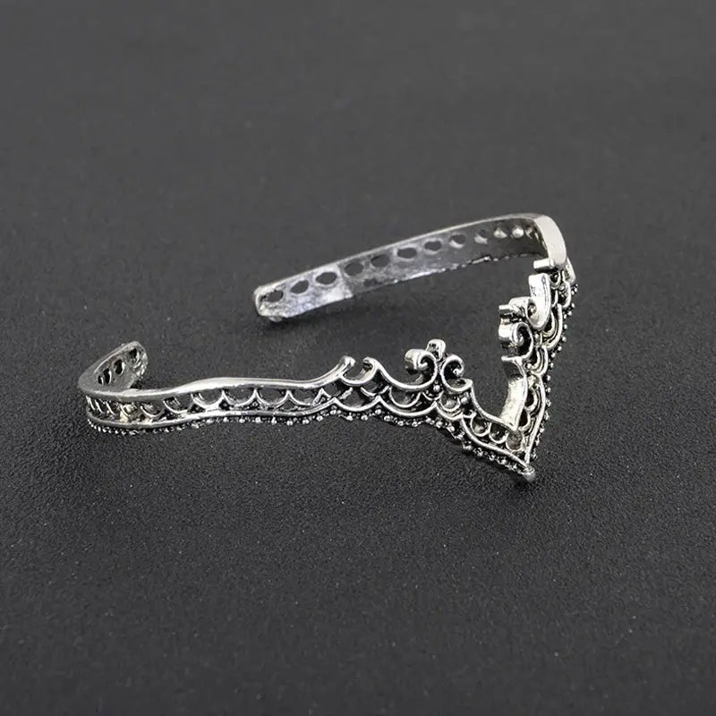 Vintage Tribal Cuff Bracelet - Versatile accessory suitable for both casual and formal outfits.