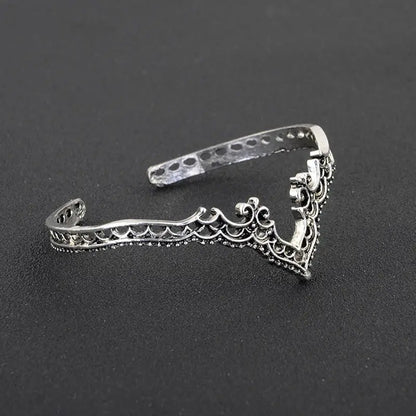 Vintage Tribal Cuff Bracelet - Versatile accessory suitable for both casual and formal outfits.