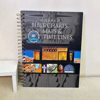 Bible Charts, Maps & Time Lines - 10th Anniversary Edition Study Guide featuring rich visual aids and historical context as an essential bible timeline guide.