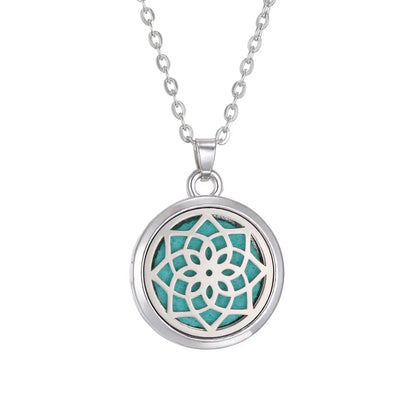 Charming packaging of the Tree of Life stainless steel aroma necklace, perfect for gifting - Tree of Life Aromatherapy Necklace