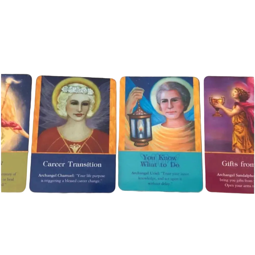 Archangel Oracle Cards - Comprehensive collection featuring vibrant artwork designed for clarity and inspiration.