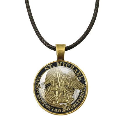 The St. Michael Archangel Protection Necklace - Divine Shield Pendant packaged beautifully for gifting.