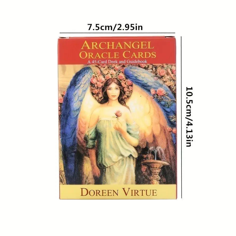 Archangel Oracle Cards - Ideal for beginners exploring oracle card reading and seasoned practitioners.