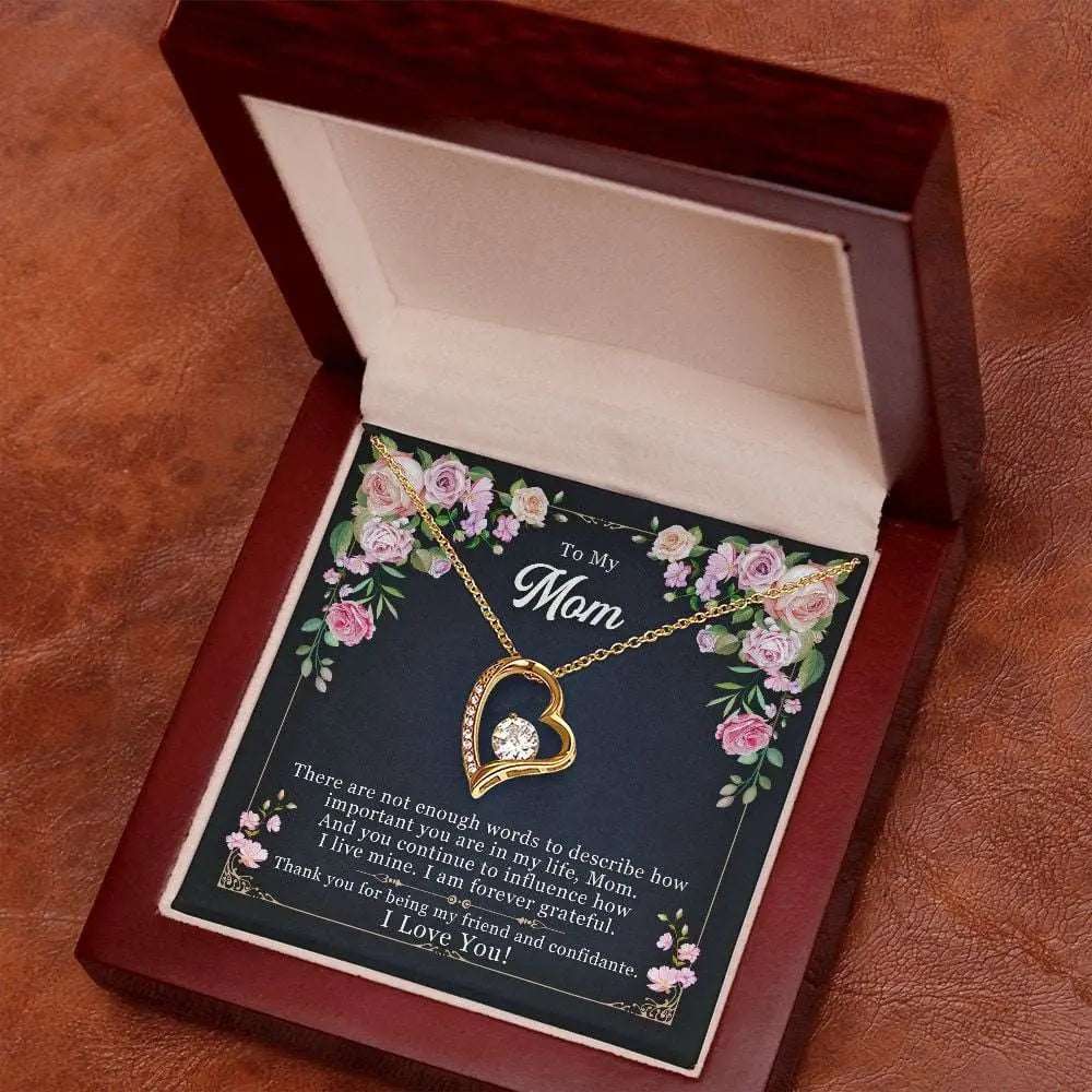 Forever Love Necklace with Card - Mystic Oasis Gifts