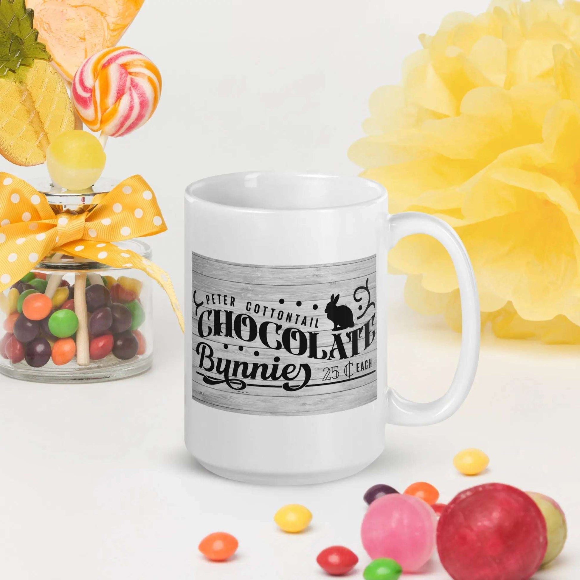 peter cottontail vintage sign mug Mystic Oasis