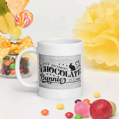 Vintage Sign Bunny Mug Mystic Oasis Gifts Mugs