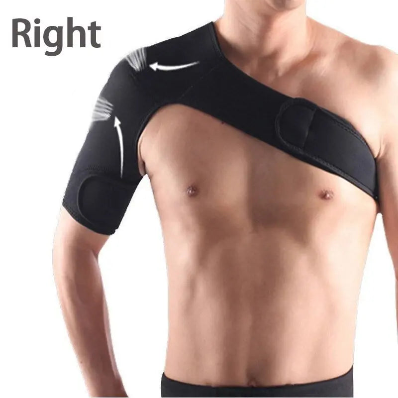 Tcare Adjustable Left/Right Shoulder Support Bandage Protector Brace Joint Pain Injury Shoulder Strap Guard Strap Wrap Belt New - Mystic Oasis Gifts