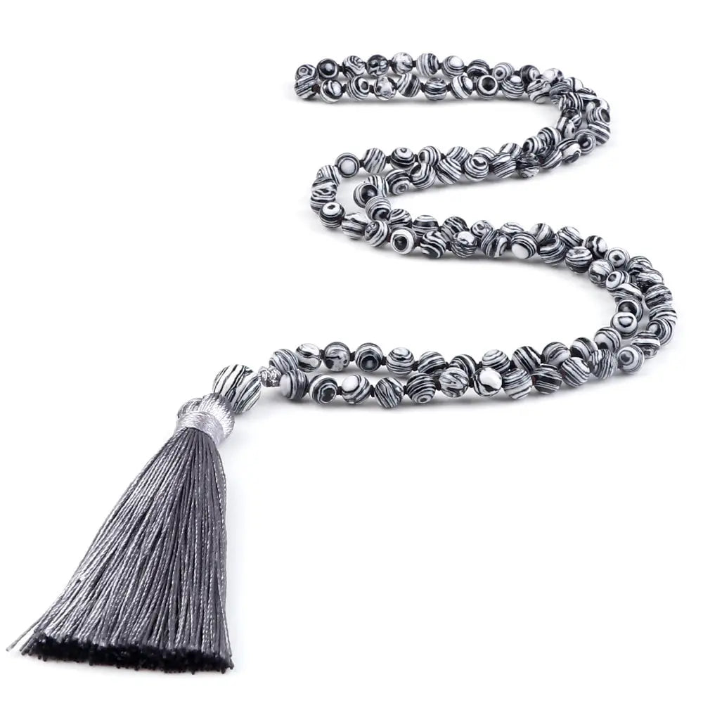 Gemstone Prayer Necklace - Mystic Oasis Gifts