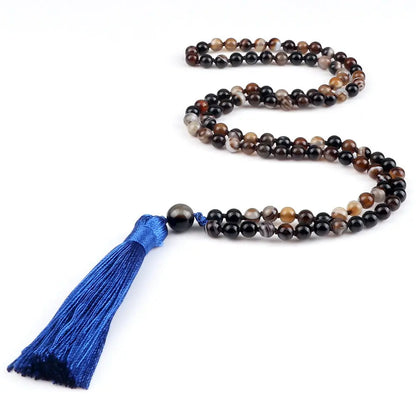Gemstone Prayer Necklace - Mystic Oasis Gifts